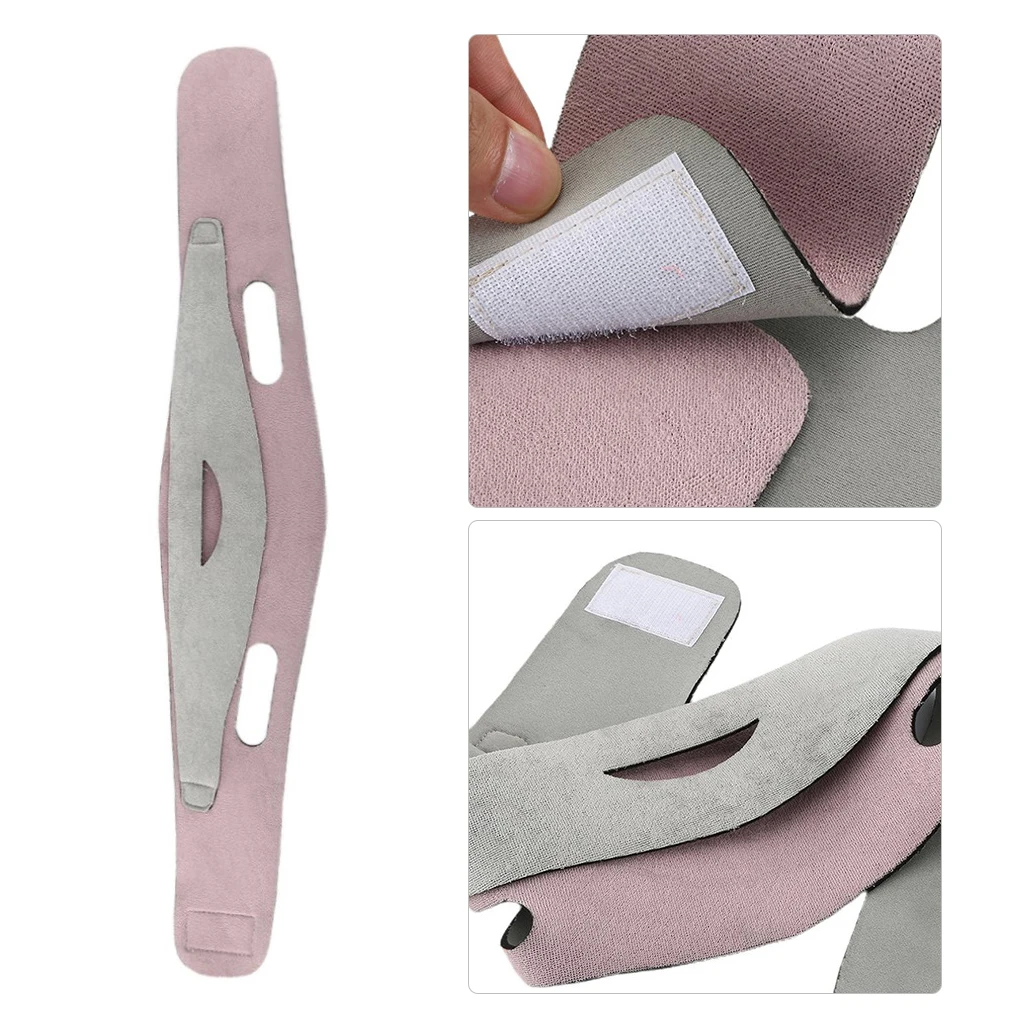 Women Double Chin Cheek Lifting Belt V Face Slimming Band Adjustable Facial Beauty Bandage Gift