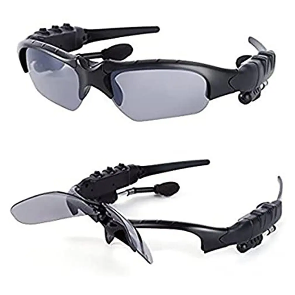 Newest Mini Sunglasses With Wireless Headset Sports Music Glass Polarized Lens Sun Glass For Running Cycling Tool Fast Delivery