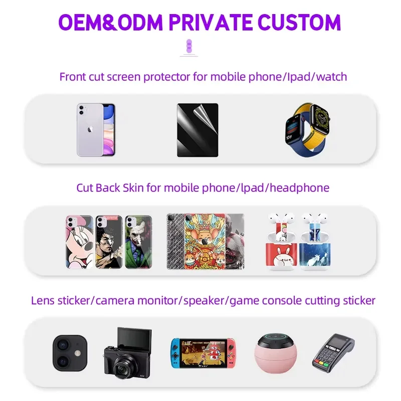 Oem Intelligent Film Cutter Machine Hydrogel Auto Cover Cell Mobile Screen Protector Cutting Tpu Plotter Making Machine