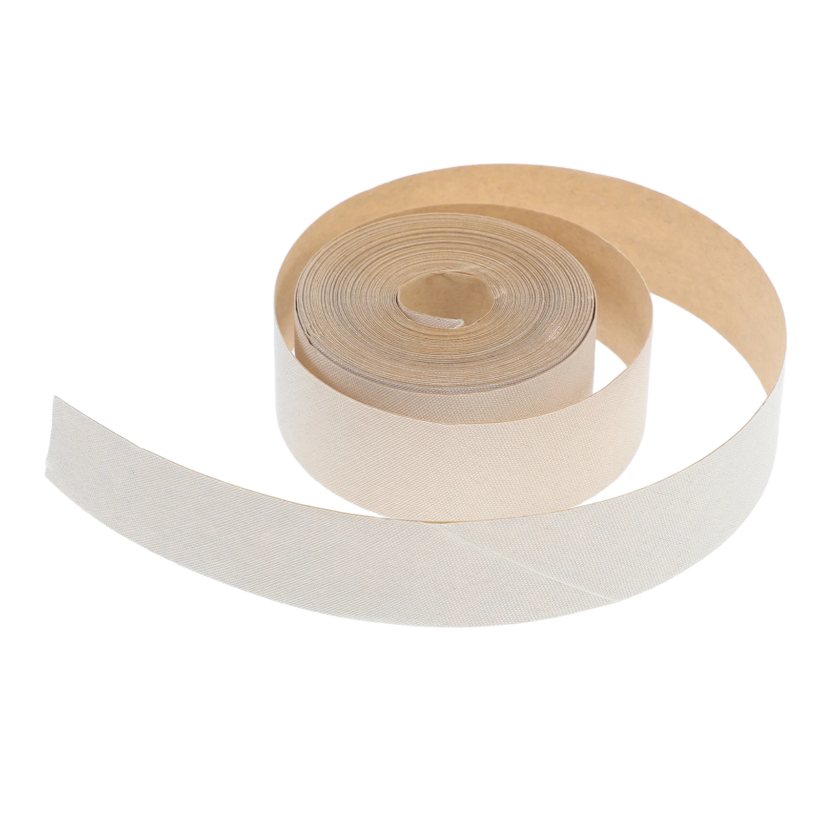 

1 Roll Lamp Shade Edging Tape Self Adhesive Fabric Strip For Diy Light Shade Trim Natural Linen Banding Home Decor Lamp Cover