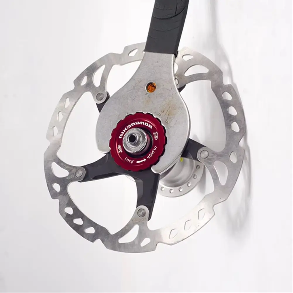 

Запирающее кольцо для оси 9 мм, 12 мм, 15 мм, крышка центрального замка, практичный адаптер для переоборудования ступицы дискового тормоза велосипеда для езды на велосипеде MTB