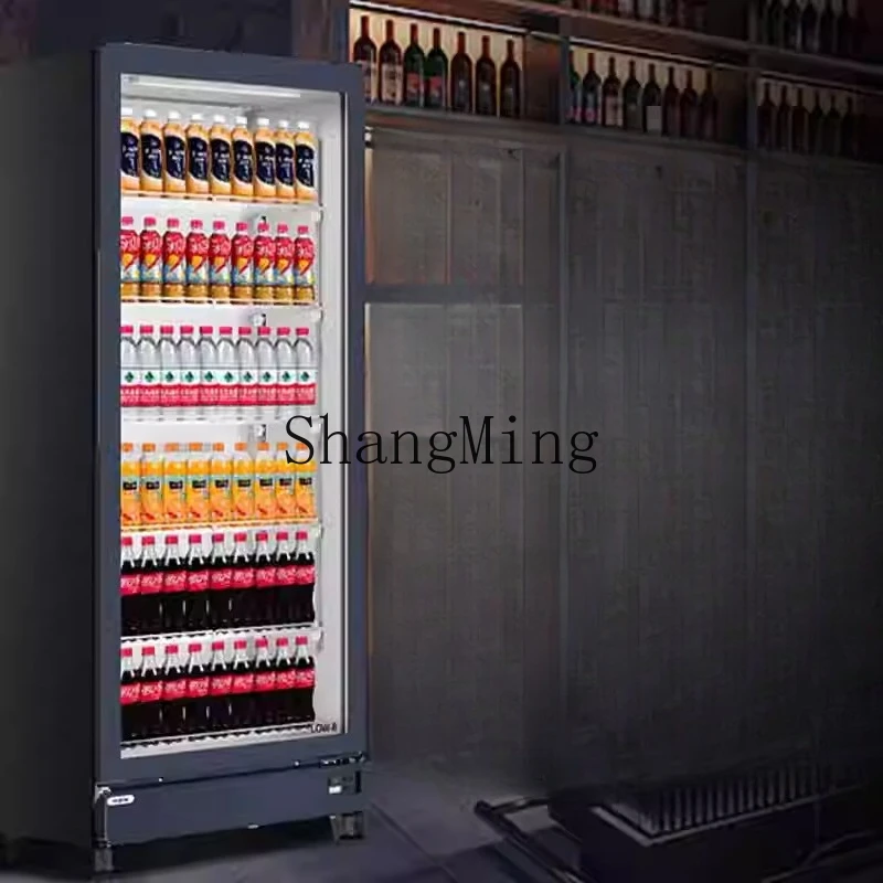 ZYY ตู้โชว์สองประตูขนาดใหญ่ระบายความร้อนด้วยอากาศแนวตั้งในครัวเรือนตู้แช่เย็นและตู้แช่เครื่องดื่มสด