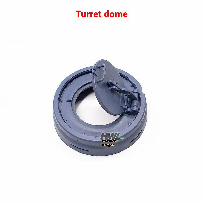 Henglong Tank Accessories 3818 Plastic Round Cover Front Panel Battery Cover Switch Seat Front Light Inlet Pipe Pressure Piece