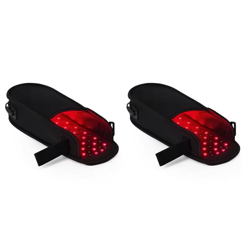 180LEDs Red Light Therapy Shoes for Feet 660nm 850nm Infrared Boots Wraps Toes Ankle Near Infrared Therapy