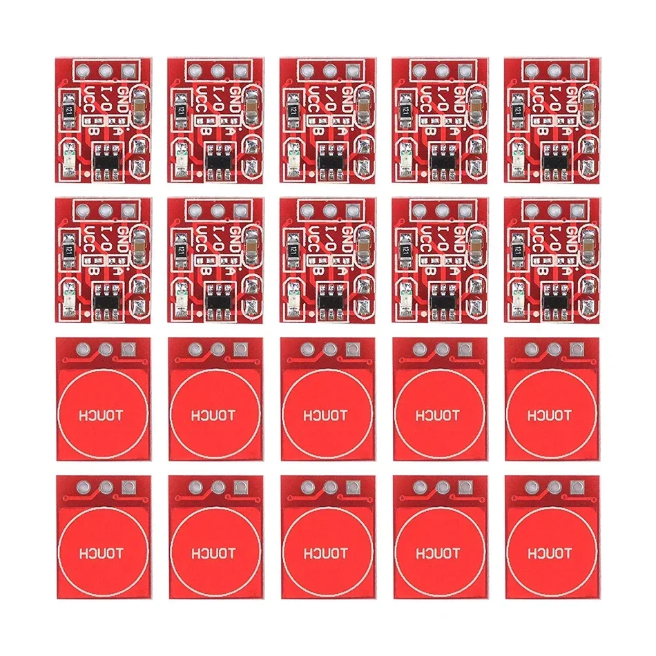 20/50/100PCS TTP223 Capacitive Touch Switch Button Sensor Module Self Locking for Arduino