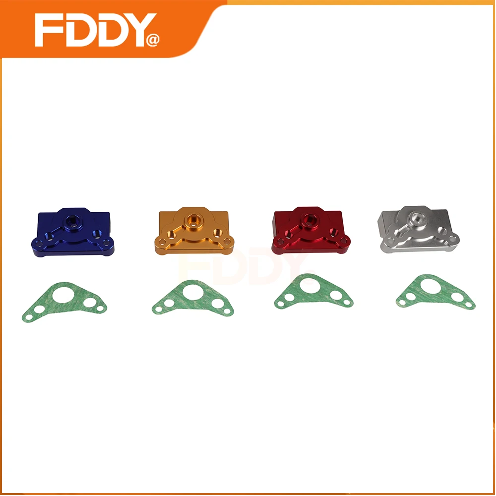 FDDY Motorcycle Universal Oil Cooler Cooling adapter CNC Plate Cylinder cover for Dirt Bike Bicycle 125cc150cc 110cc Engine acce