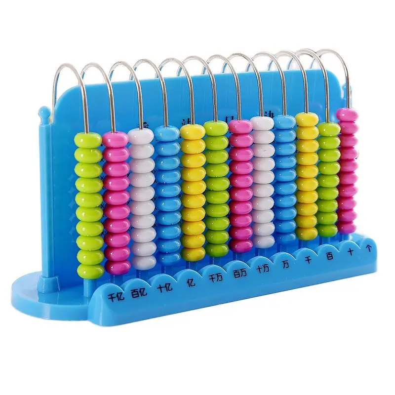 Kids Math Educational Abacus Toy With Colorful Beads ,Mathematics Teaching AIDS Toys For Primary School Arithmetic