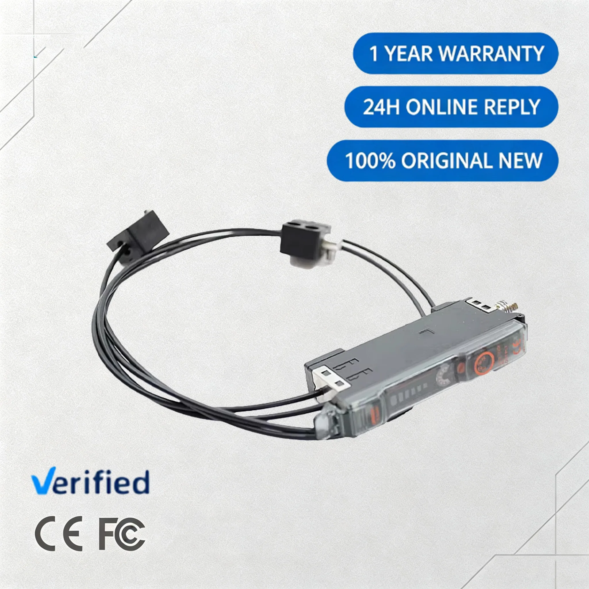 Brand New Original Industrial Automation PLC E3X-NA44V  Fiber Optic Amplifier Warehouse Stock Plc Programming Controller