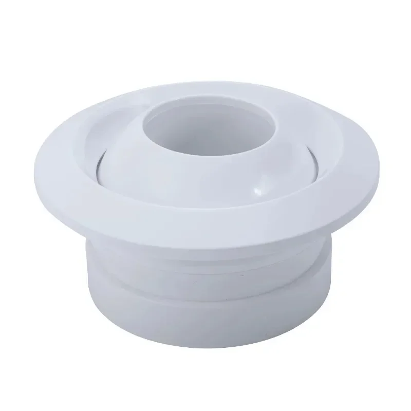 ABS Circular Jet Spherical Nozzle Air Vent for Airport Station Central Ventilation Adjustable Remote Jet Air System Outlet Valve - Image 3