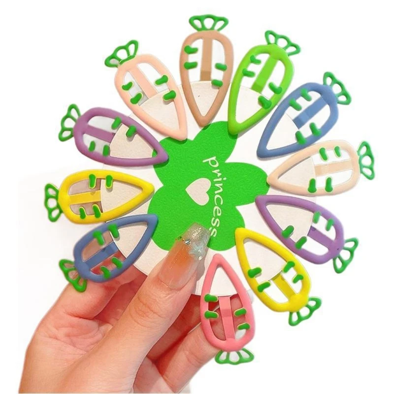 

Заколки для волос Красочная заколка-морковка для волос Металлические милые заколки для волос Заколки для волос 15UB