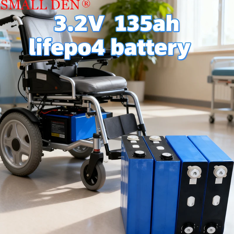 

1-32pcs 3.2V 135Ah LiFePO4 Rechargeable Battery DIY 4S 12V 8S 24V 36V 48V for RV Boat Golf Solar Camping Duty-Free Grade A