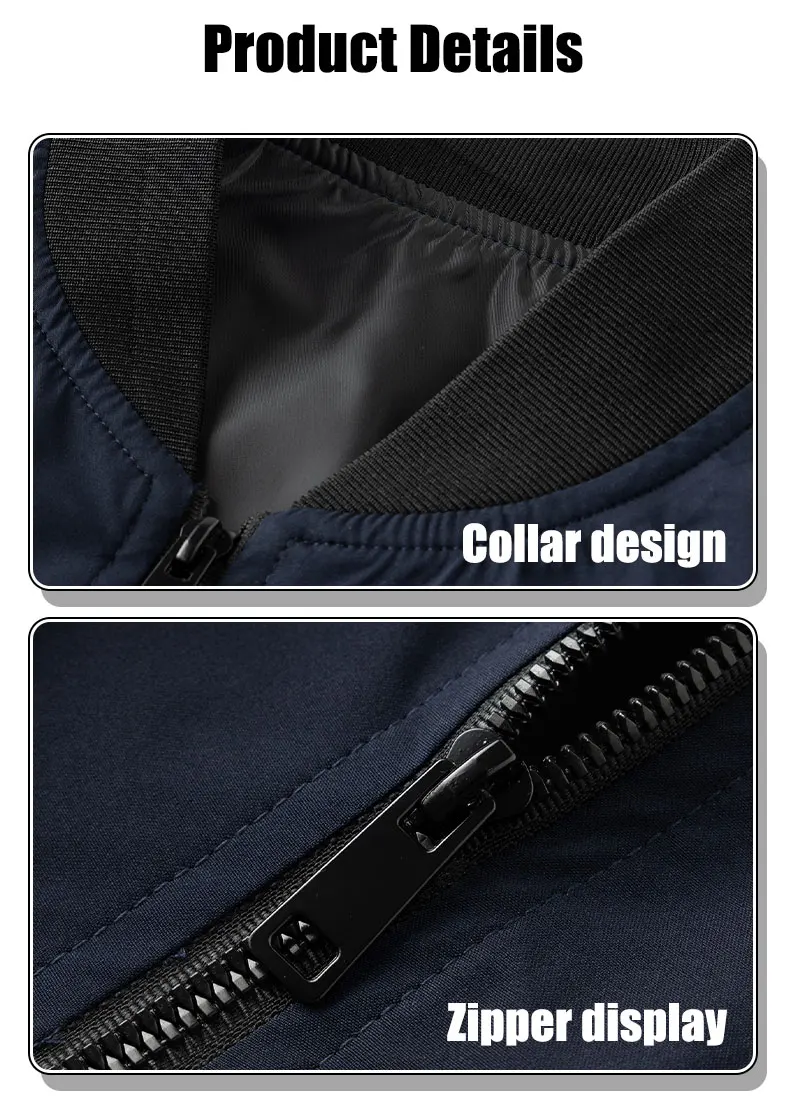 Spring Autumn Men's Casual Jackets Fashion Baseball Coat Light Soft Flying Jackets Men Business Men's Standing Collar Jacket 10 Secf105c3d7ba48a8adda594040e7cac7J