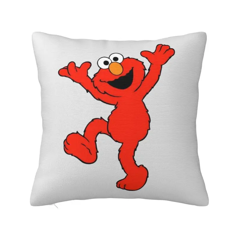 

Модный чехол для подушки Cookie Monster ELMO на заказ, 40x40 см, бархатная декоративная подушка для дивана, квадратная наволочка
