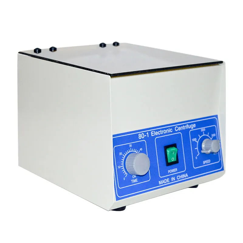 6x20ml Electric Centrifuge Laboratory Medical Practice Machine PRP Serum Separation 4000rpm Desktop Lab Centrifuge