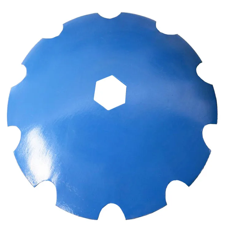 Heat Treated Notched Disc Blade