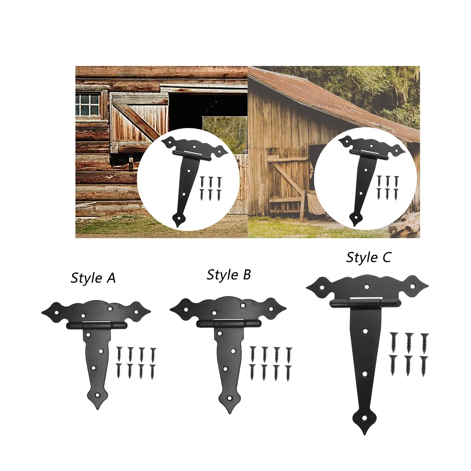 T Strap Door Hinges Heavy Duty T Hinges Residential Wooden Shutter Barn Hinges T Strap Door Hinges Heavy Duty T Hinges Residential Wooden Shutter Barn Hinges