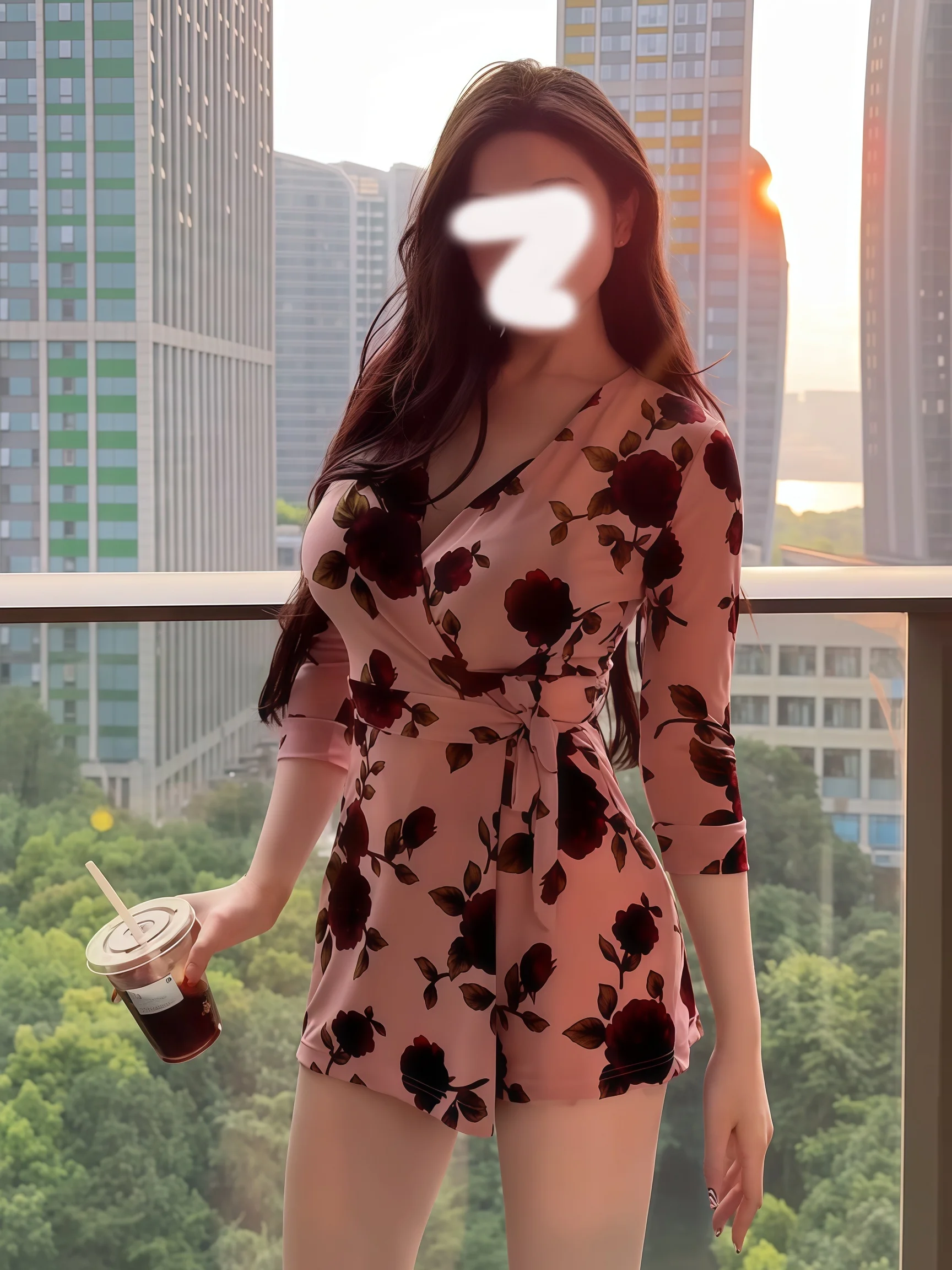 

Faionable Роскошные цельные брюки с цветочным принтом, женские утягивающие талии с высокой талией, дизайн ремня, антивозрастные брюки ort