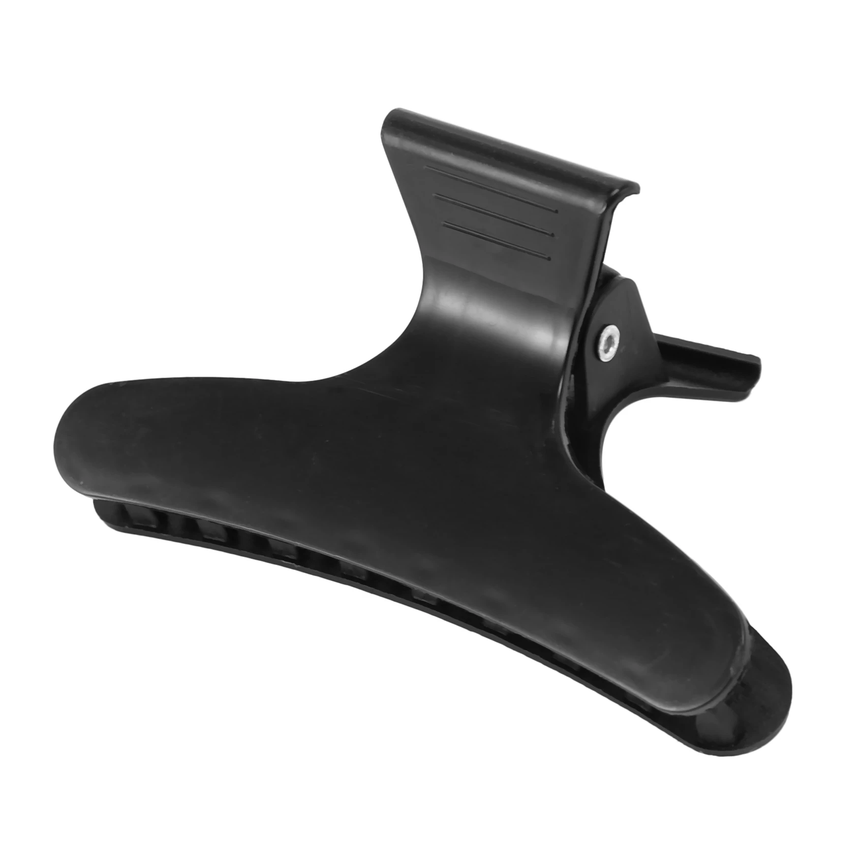 A38T-24 Black Hairdressing Hairdressers Butterfly Hair Claw Salon Section Clip Clasps Clamps Barrettes