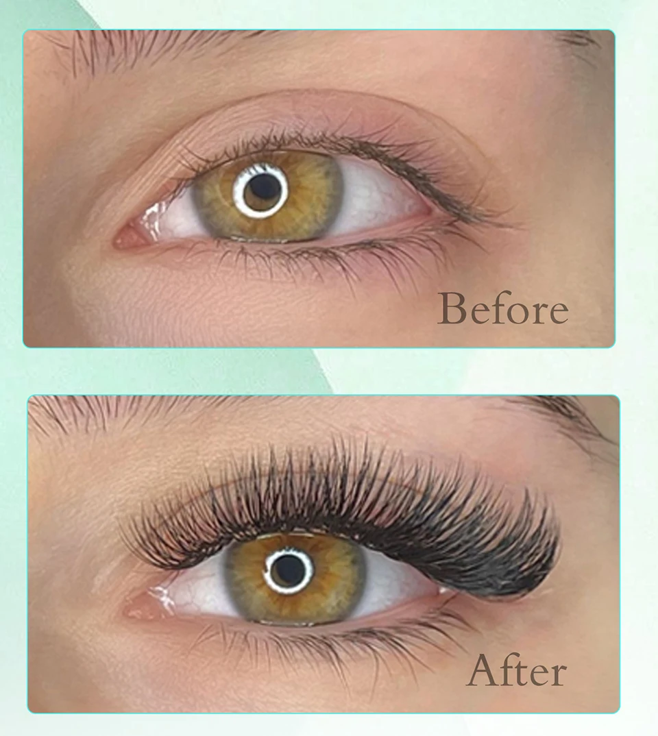 Rujade 0,07/0,10mm 3D 4D 5D 6D Lange Vorbereitete Russische Volumen-Wimpernverlängerungen aus Kunstnerz Weiche Natürliche Wimpern – Detail 11