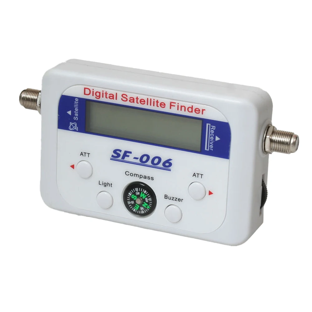 SF006 Digital For Satellite Finder with LCD Display and For Compass for Efficient For Satellite Signal Tracking and Quick Setup