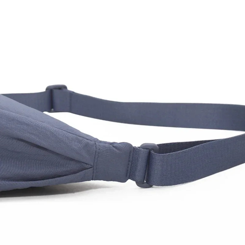 Große Nylon-Umhängetasche für Damen, lässige, einfarbige Schultertasche für Reisen und Pendeln, schlichtes Design. – Detail 5