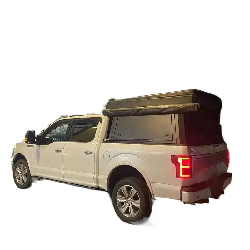 

F150 2016+ Ranger Pickup Truck Canopy Waterproof and Locking Hardtop Tonneau Cover Vehicle Protection