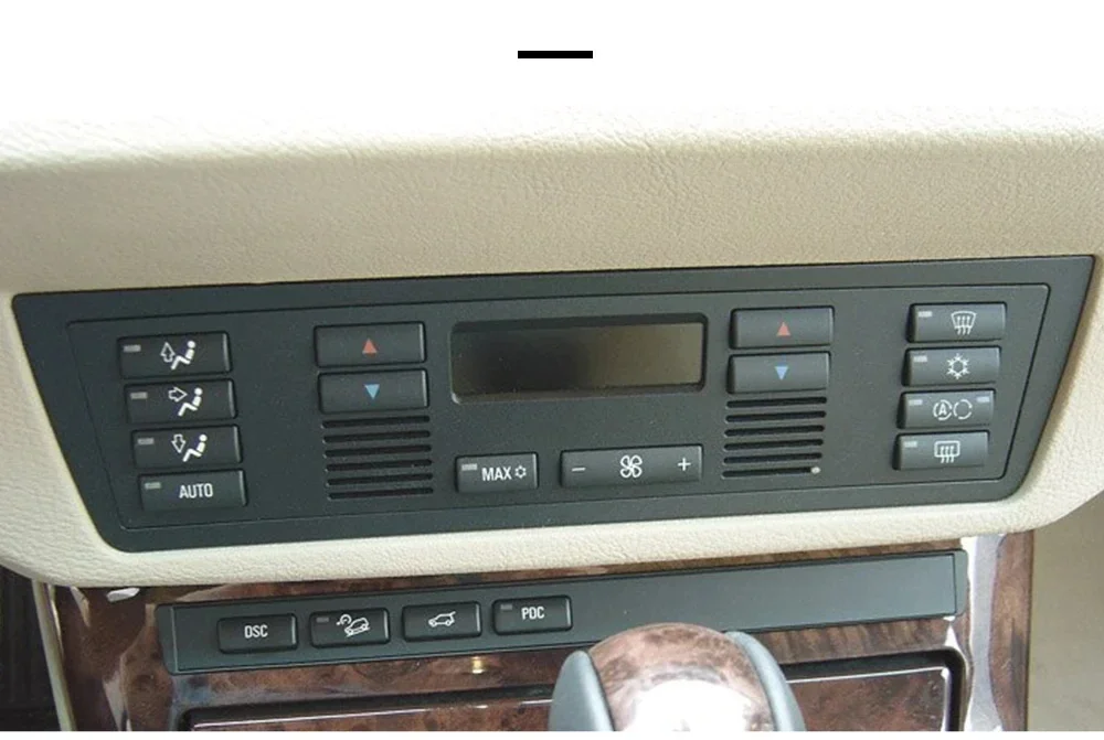 14 PCS Auto AC Heizung Klimasteuerung Klimaanlage Kappe Schalter Taste Abdeckungen Für BMW 5er E39 X5 E53 1996-2002 64116915812 – Detail 5