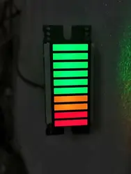 Modulo passivo, DC3-4.1V del segnale, 10seg LED bargrafo batteria tensione Tester di capacità, indicatore di potenza, 2Red + 2 giallo + 6 verde