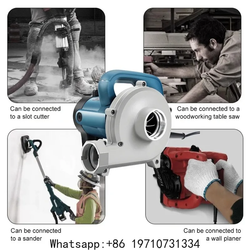2 in 1 Workshop  Blower 4580W Electric Vacuum  Dual-function Vacuum and  High-efficiency Dust Collector