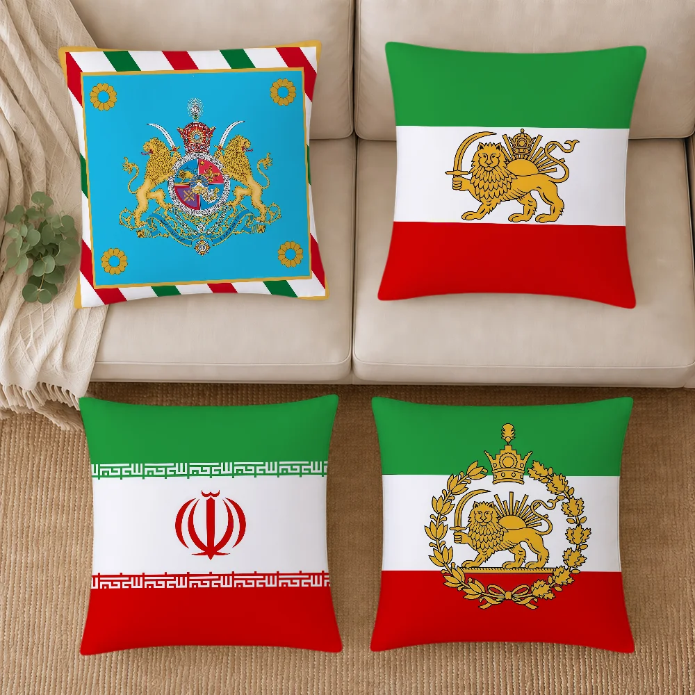 Historic Persian Immortal Guard cushion cover soft pillowcase Double Sided Sofa Home Living Room Decor hogar pillowcover gift