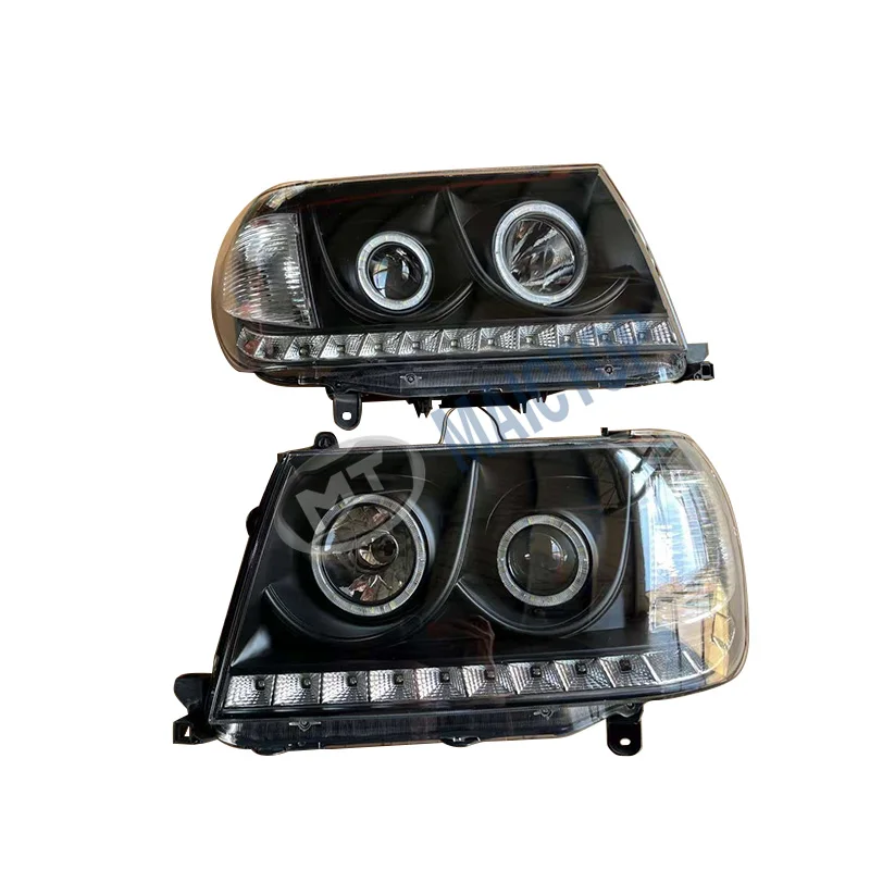 

Maictop car accessories front led faros headlight head light for land cruiser lc 100 series lc100 fj100 1998-2007