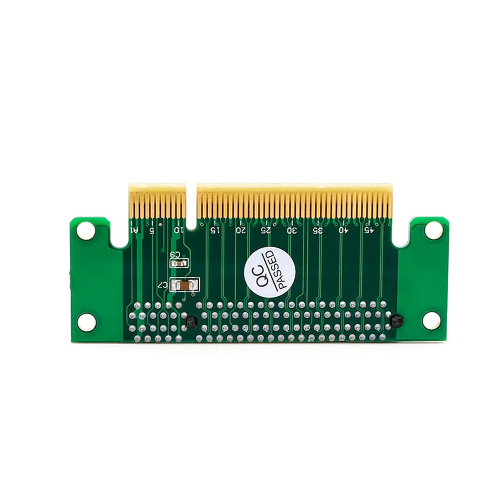 Btbcoin PCIe PCI Express 8X 90องศาอะแดปเตอร์ไรเซอร์การ์ดสำหรับ1U เคสคอมพิวเตอร์แชสซี PC Converter การ์ดเอ็กซ์แพนชันส่วนประกอบใหม่