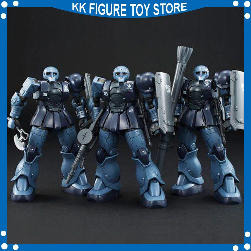 

WEIMEI MODEL HG 1/144 GTO MS-05 Zaku 1 Black Tri-stars 3 weapons Assembly Model Kit Action Fiugres Plastic Model Kits Toys Gift