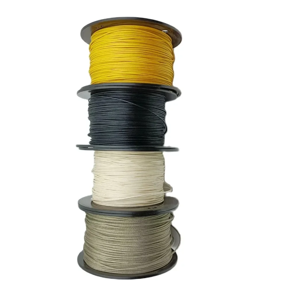 Braided Cotton Cloth-covered Guitar Wire Waxed Vintage-style Pushback Wire 22AWG Guitar Pickups Connection Kits Length 10 metres