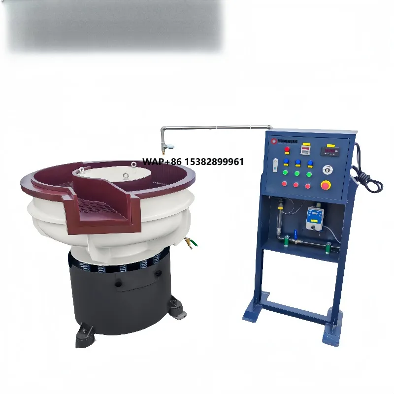 Fine Process Cylinder Head Polish Vibratory Tumbling Machine Vibrating Deburring Finishing Machine