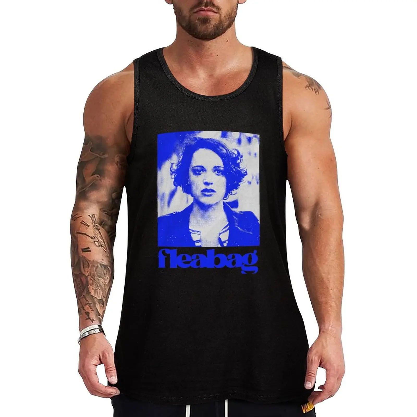 

fleabag by phoebe waller bridge Tank Top anime top gym t-shirts gym clothes for man Men's fitness t-shirt