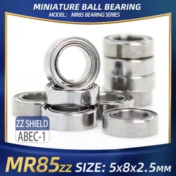 10PCS MR85ZZ Bearing 5*8*2.5 mm Miniature Ball Bearings L-850ZZ ID 5 mm MR85 ZZ MR95 MR105 MR115 685 695 625 605 635
