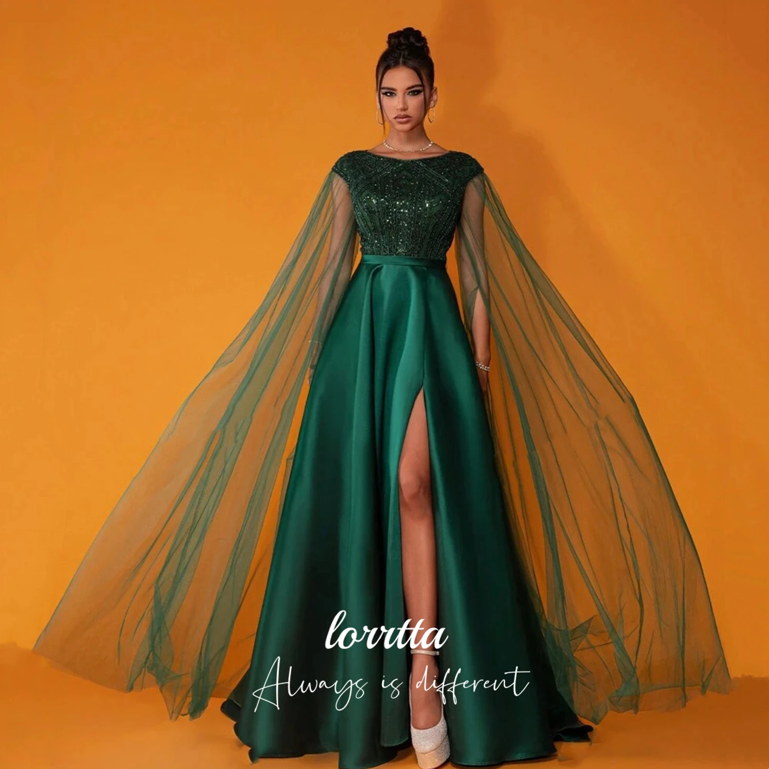 

Lorrtta Customized Birthday Dresses Luxury 2025 Prom Dress Evening Dress Woman Glitter Fabric Sharon Happy Dresses Elegant Gowns