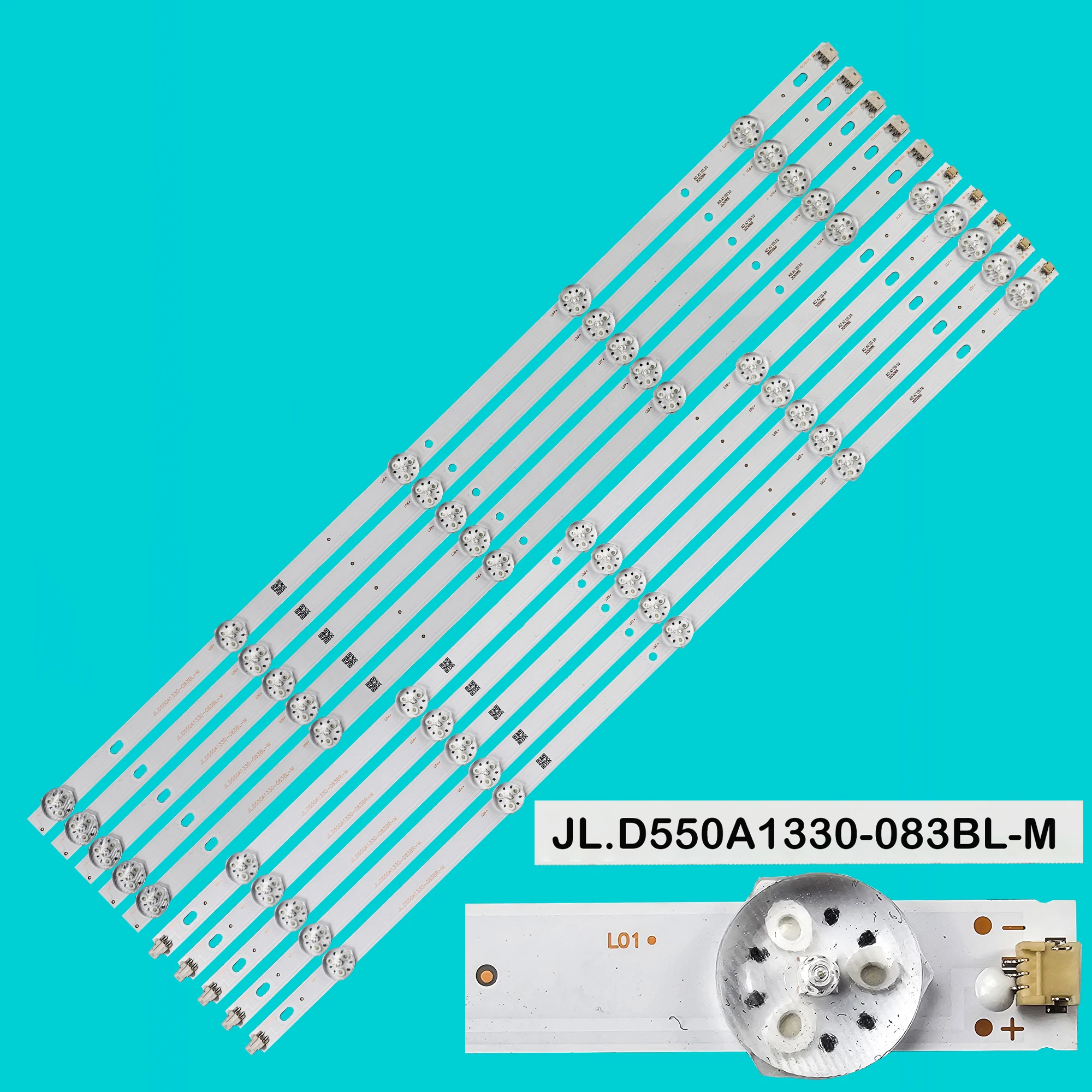LED BackLight Strip For JL.D550A1330-083BL-M ZEN UN550 UHDTV Paletter JL.D550A1330-083BR-M