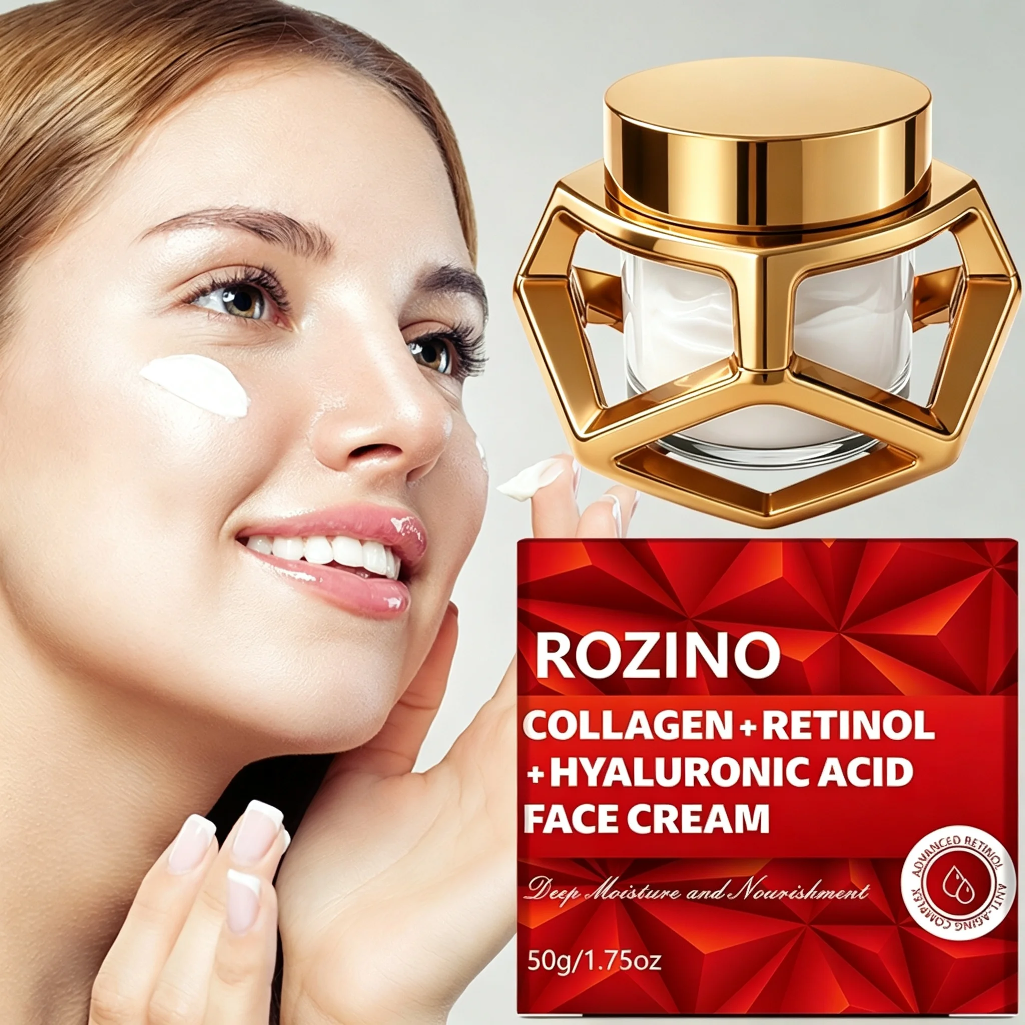 Rozino Hollow Red Metal Spheri - High Luxury Skincare review and price