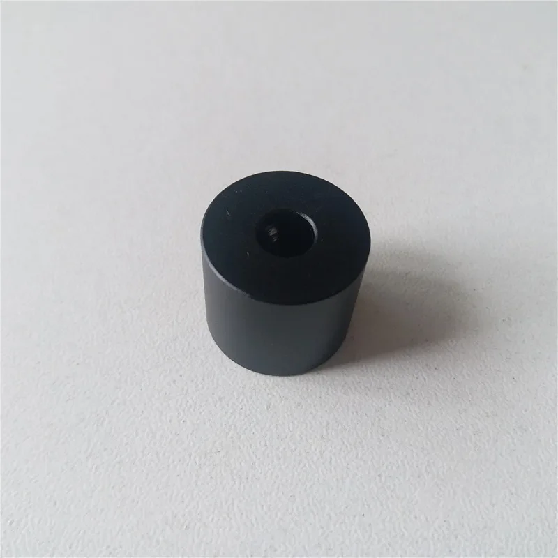 5pcs Aluminum Alloy Knob Black Instrument Encoder Potentiometer Knobs Matte 18*16mm Button Volume Switch Tube Amplifier Control
