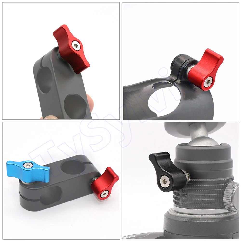 Thumb Aluminum Alloy Screws M3 M M5 M6 Butterfly Shape Handle Bolts Adjustable Knob Hand Tightening Screw for Machine Equipment