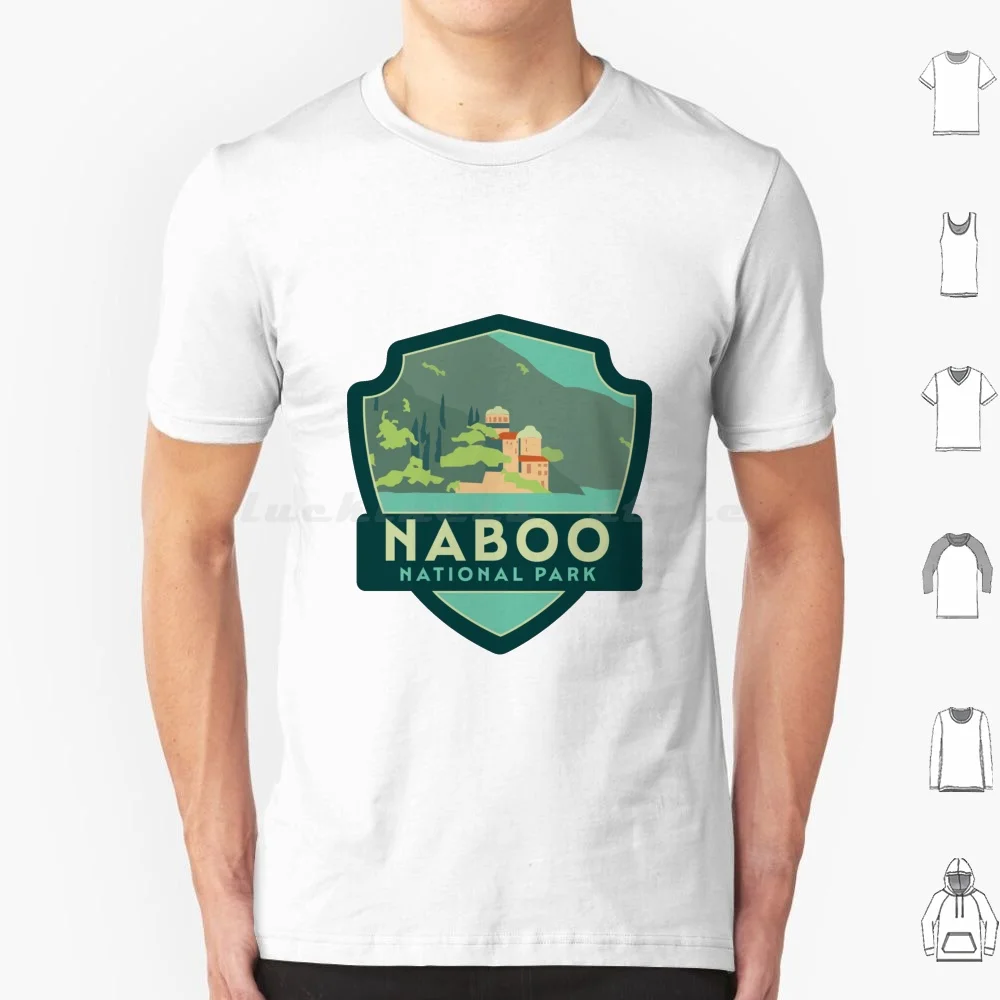 Camiseta del Parque Nacional Naboo para hombres, mujeres y niños, 6xl, Jedi Skywalker, Anakin, Luke Skywalker, Han Solo, película espacial, ciencia ficción, Obi Wan