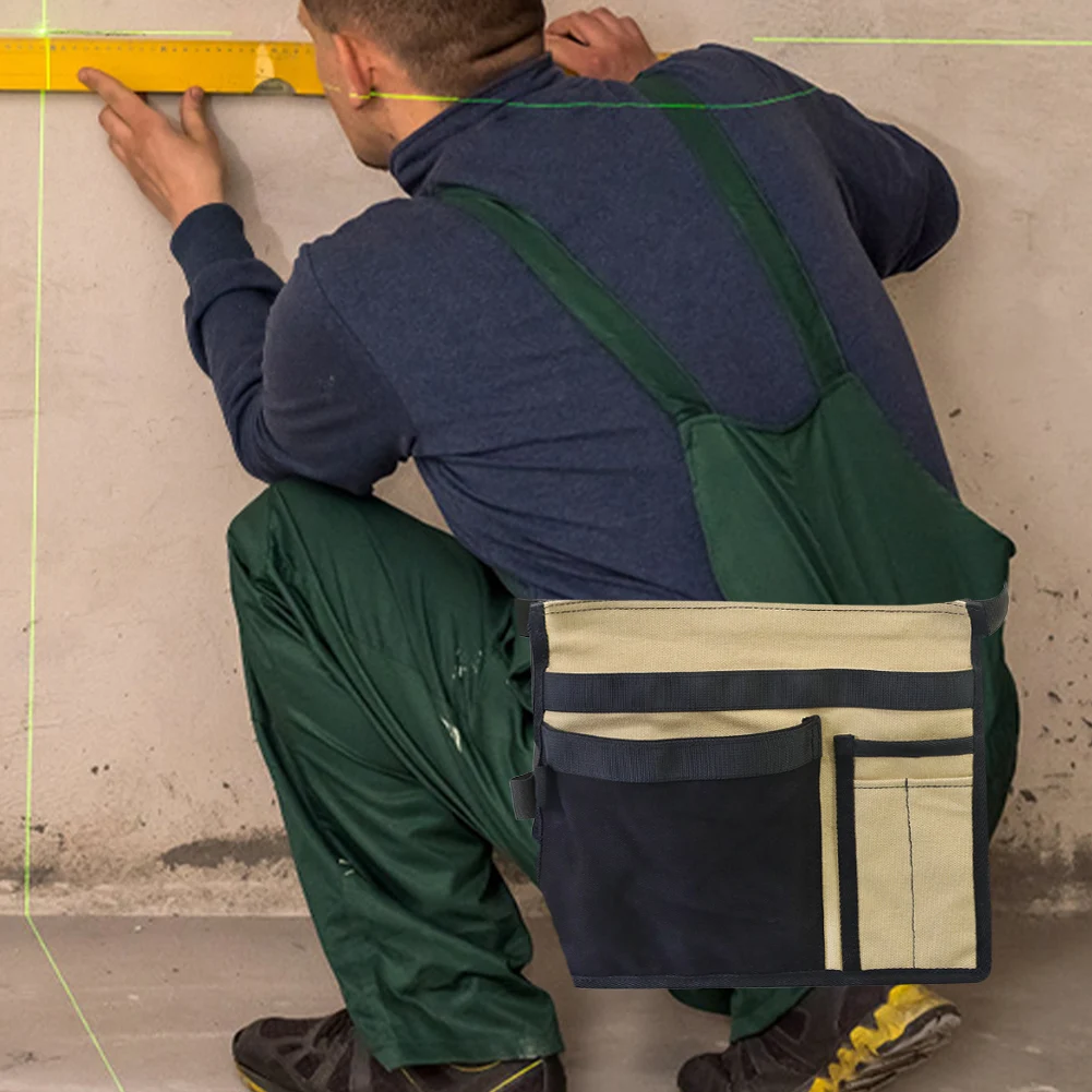 

Сумка для хранения ручных инструментов с зажимом для ремня Сумка для инструментов электрика Многоцелевая профессиональная сумка для электрика для плотников-строителей