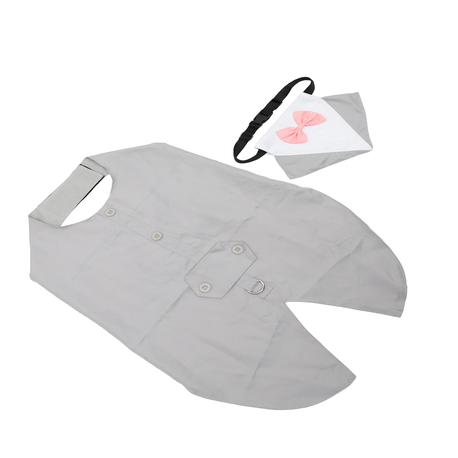 

Pet Dog Suit Breathable Polyester Costume Scarf Comfortable Wedding Attire Male Clothes Outfit Photos Parties Festivals Daily