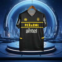 2025 Summer Training Sports T-Shirt Men's and Women's Clothing Atético Peñarol Jersey Breathable Quick Dry MOTOT T-Shirt