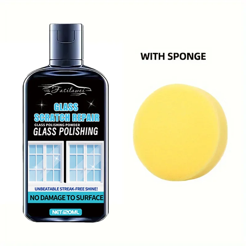 

Универсальный крем для царапин на лобовое стекло — паста для полировки лобового стекла автомобиля, крем для ремонта царапин на ключах шкафа и окна, прозрачная визио