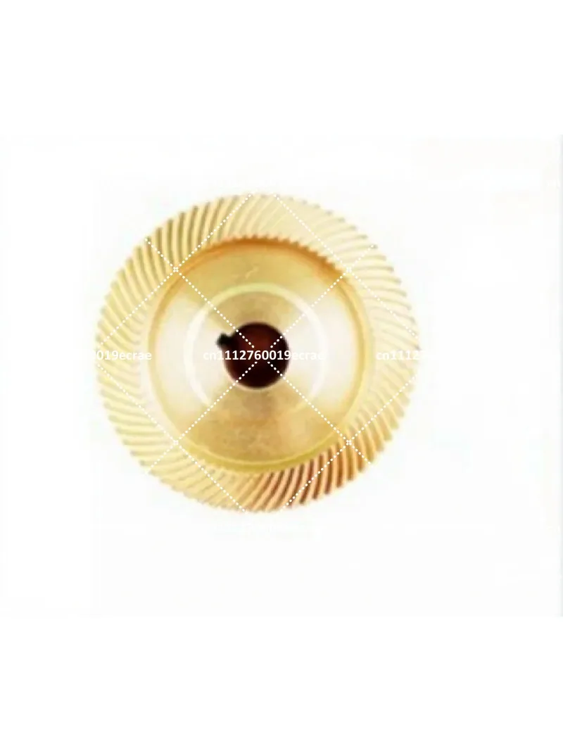 Precision Right Hand Copper Gear, Durable Low Noise Brass Gear for Industrial Hobby Use