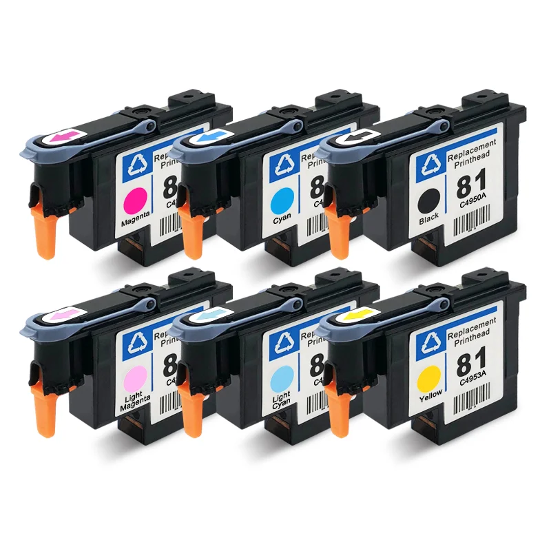 

For H P 81 Printhead C4950A C4951A C4952A C4953A C4954A C4955A Print Head For HP Designjet 5500 5500ps 5000 5000ps Printer Head