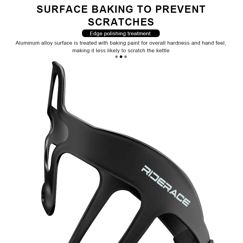 

Bicycle Water Bottle Cage Lightweight Aluminium Alloy Road Bike Bottle Holder Drink Cup Mount Black Cycling Accessories